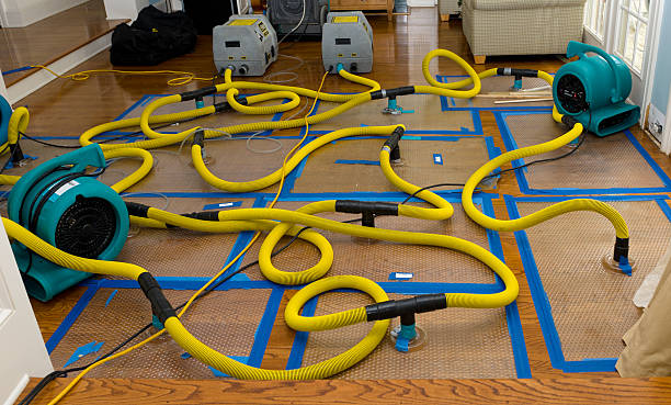 Professional Storm Water Damage Restoration technician working in Suisun City, CA